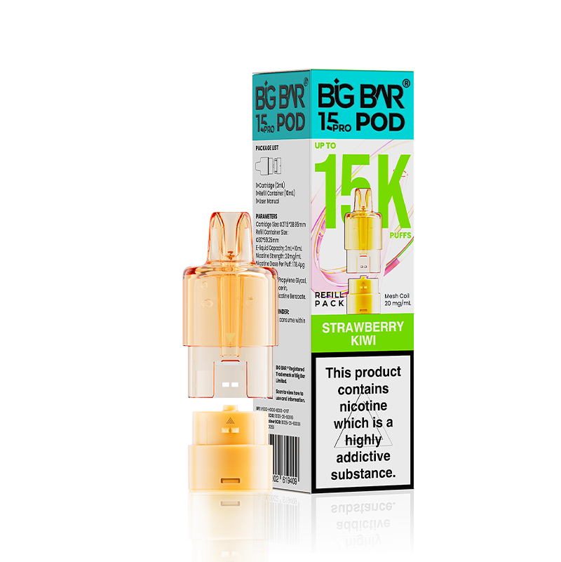 Big Bar 15 Pro Prefilled Pods (Box of 5)