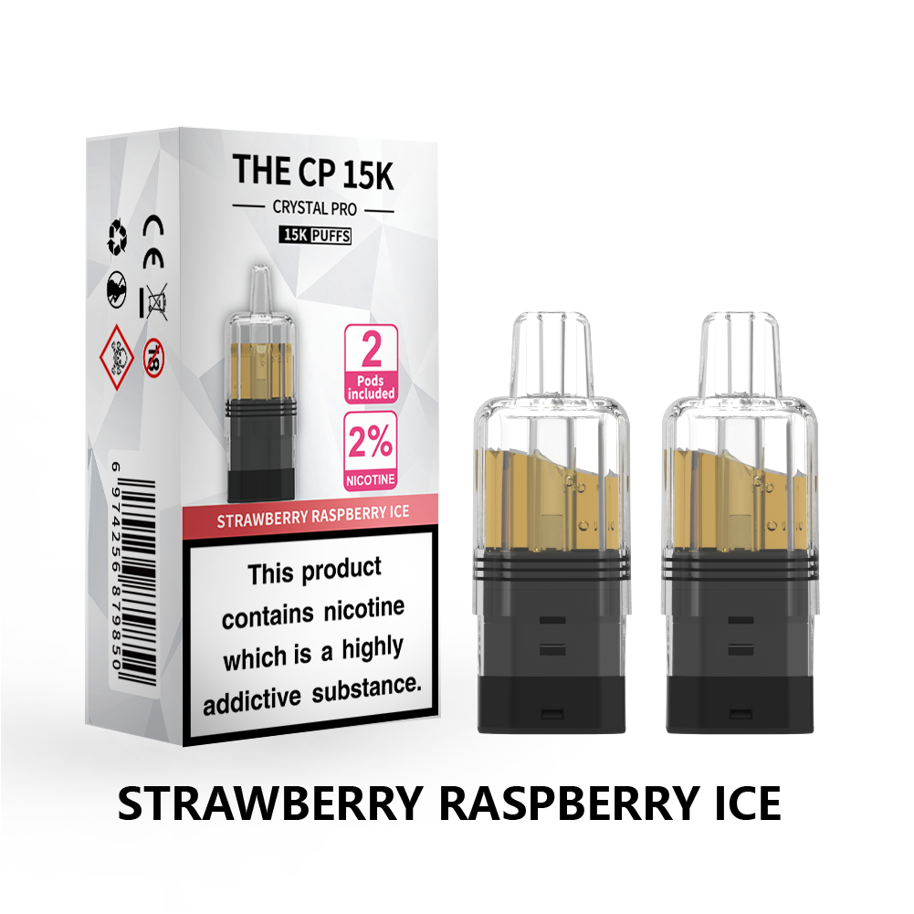 The CP 15K Pre-filled Replacement Pods- (2 x 10ml+2ml) - 20mg - 5 Pack