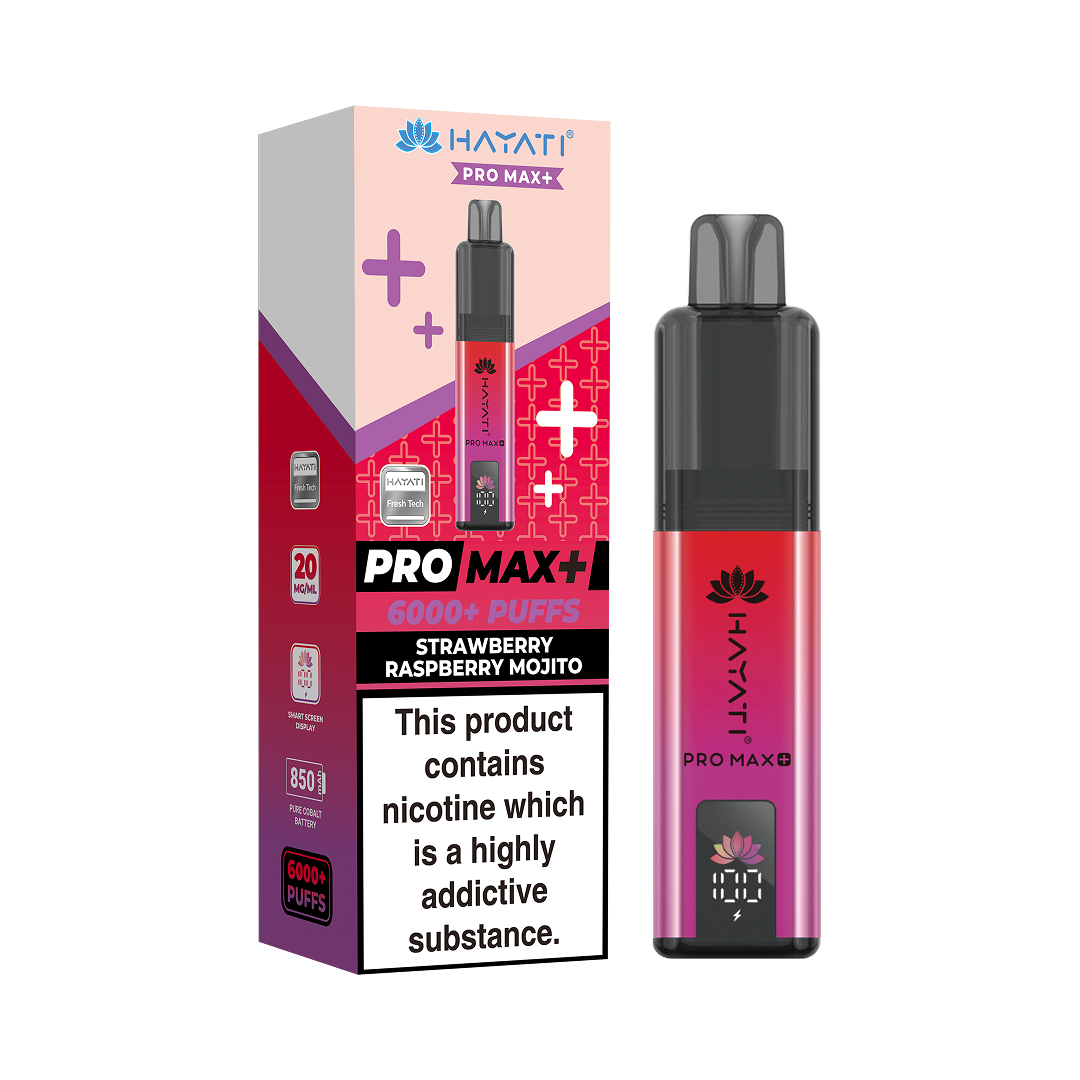 Hayati Pro Max Plus 6000 Box of 5 Prefilled Vape Kit