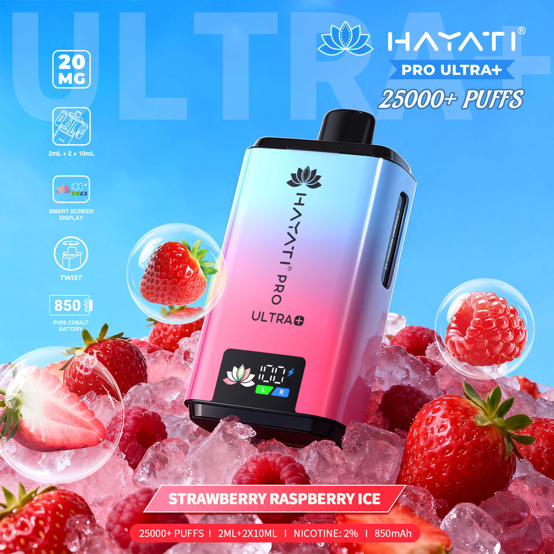 Hayati Pro Ultra Plus 25000 Box of 5 Prefilled Pod Vape Kit