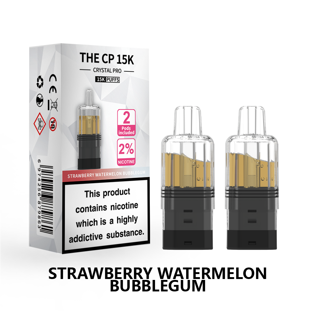 The CP 15K Pre-filled Replacement Pods- (2 x 10ml+2ml) - 20mg - 5 Pack