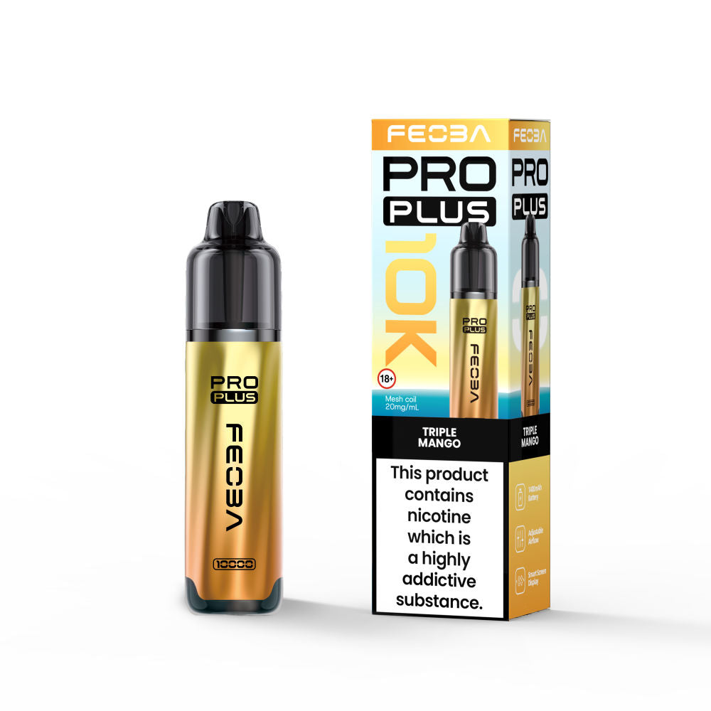 Feoba Pro Plus 10K Vape Kit - 20mg - 5 Pack