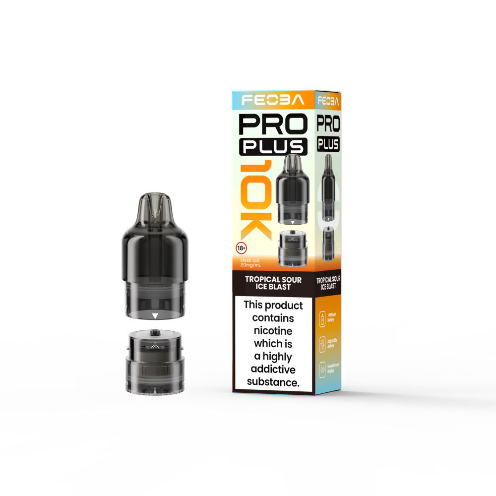 Feoba Pro Plus Replacement Vape Pods - 20mg - 5 Pack