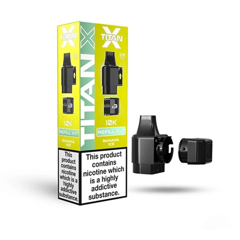 Titan X 10k Refill Pack Replacement Pods  