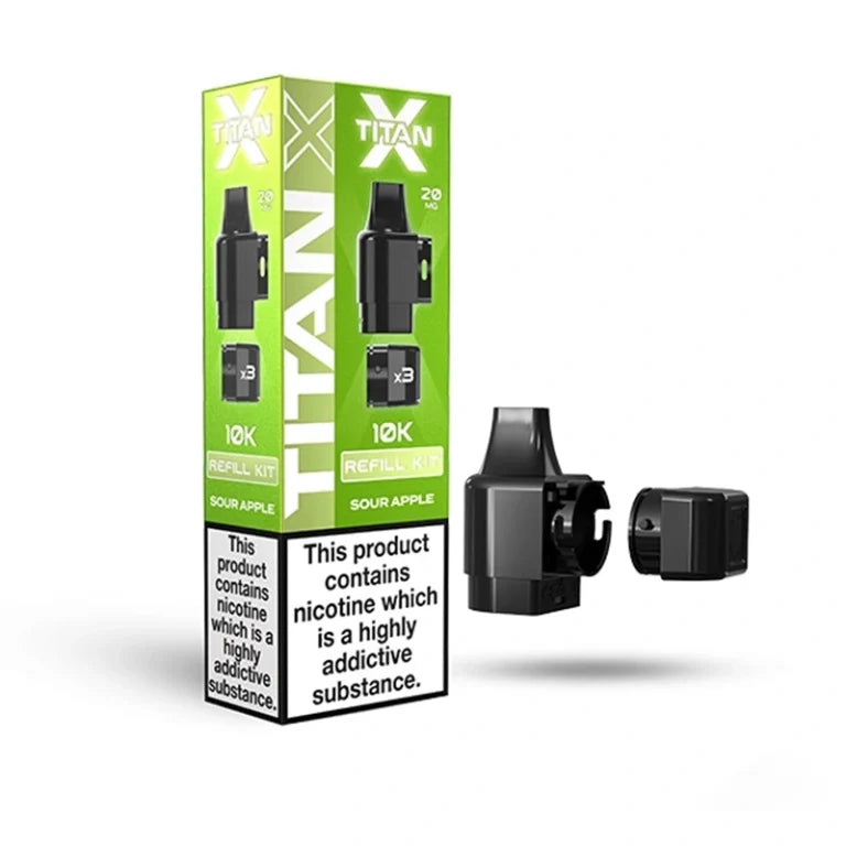 Titan X 10k Refill Pack Replacement Pods  