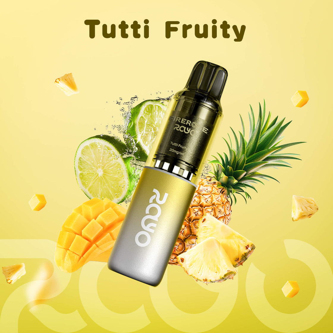 Firerose Rayo 600 Puffs Vape Kit - 20mg - 10 Pack