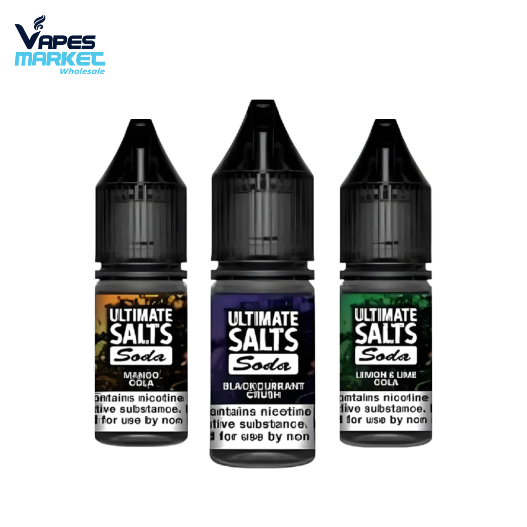 Ultimate Salts Soda 10ML Nic Salt (Pack Of 10)