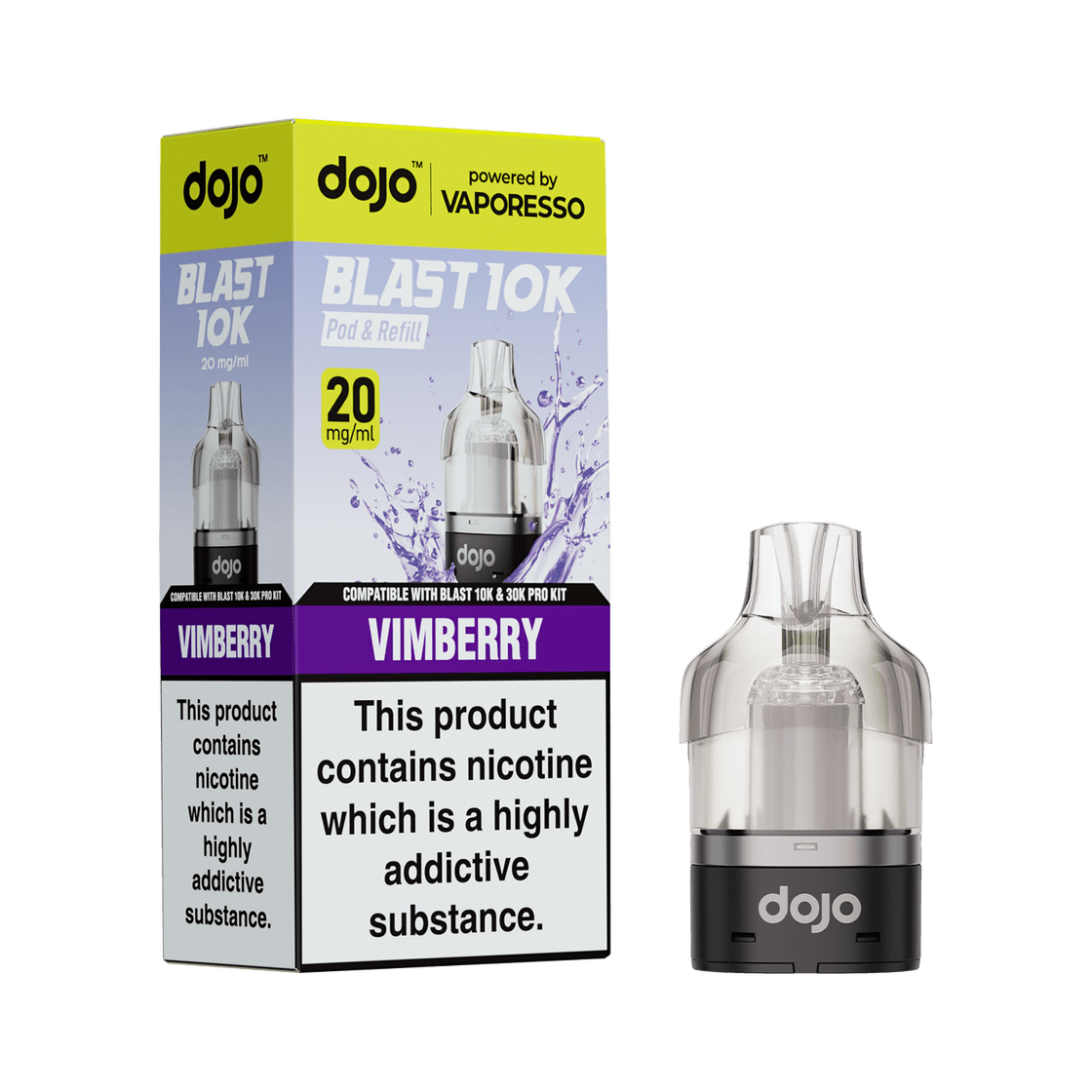 Vaporesso Dojo Blast 10K Prefilled Pods (Box of 5)