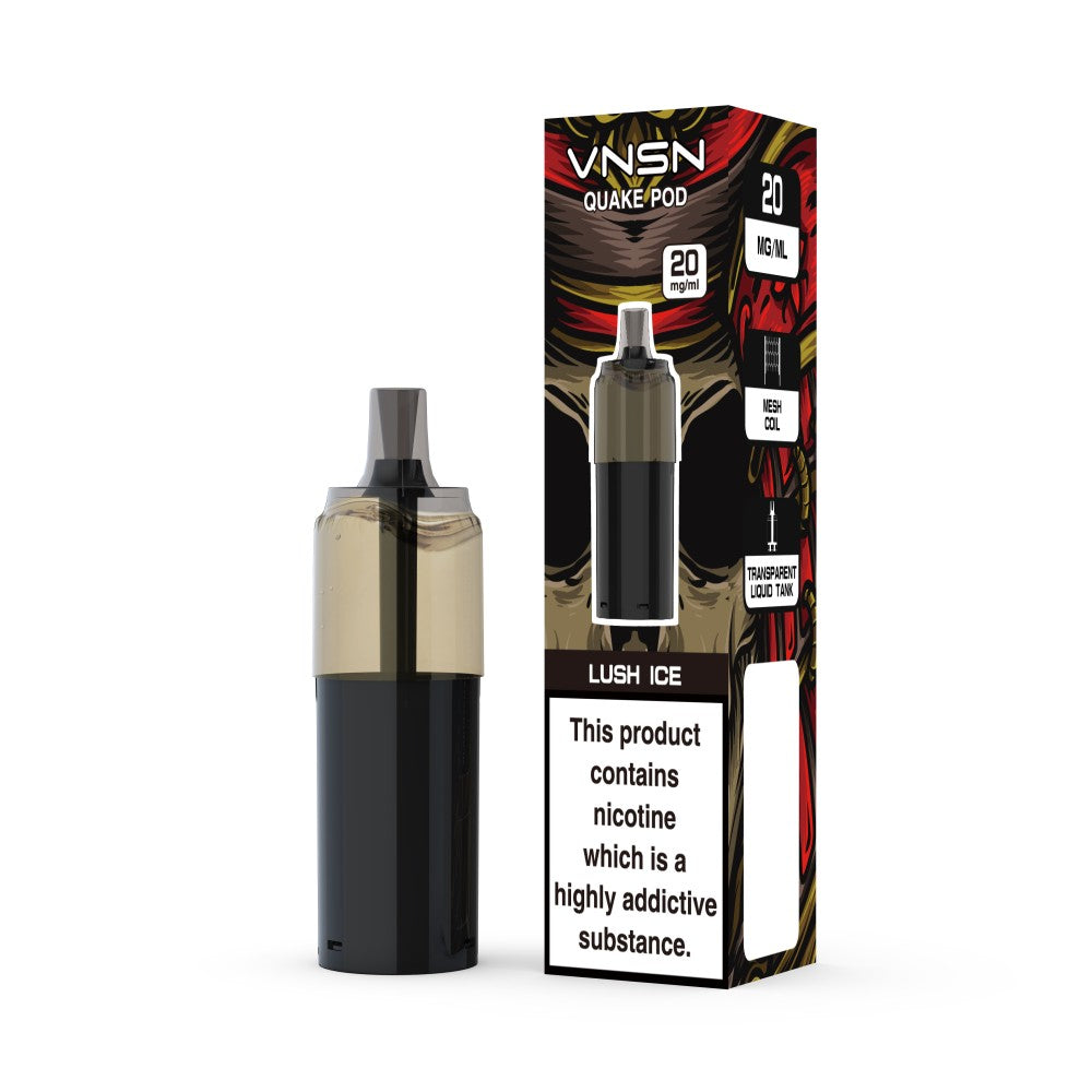VNSN Quake 10000 Prefilled Replacement Pods Box of 5