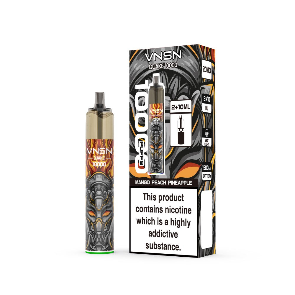 VNSN Quake 10000 Prefilled Vape Kit Box of 5