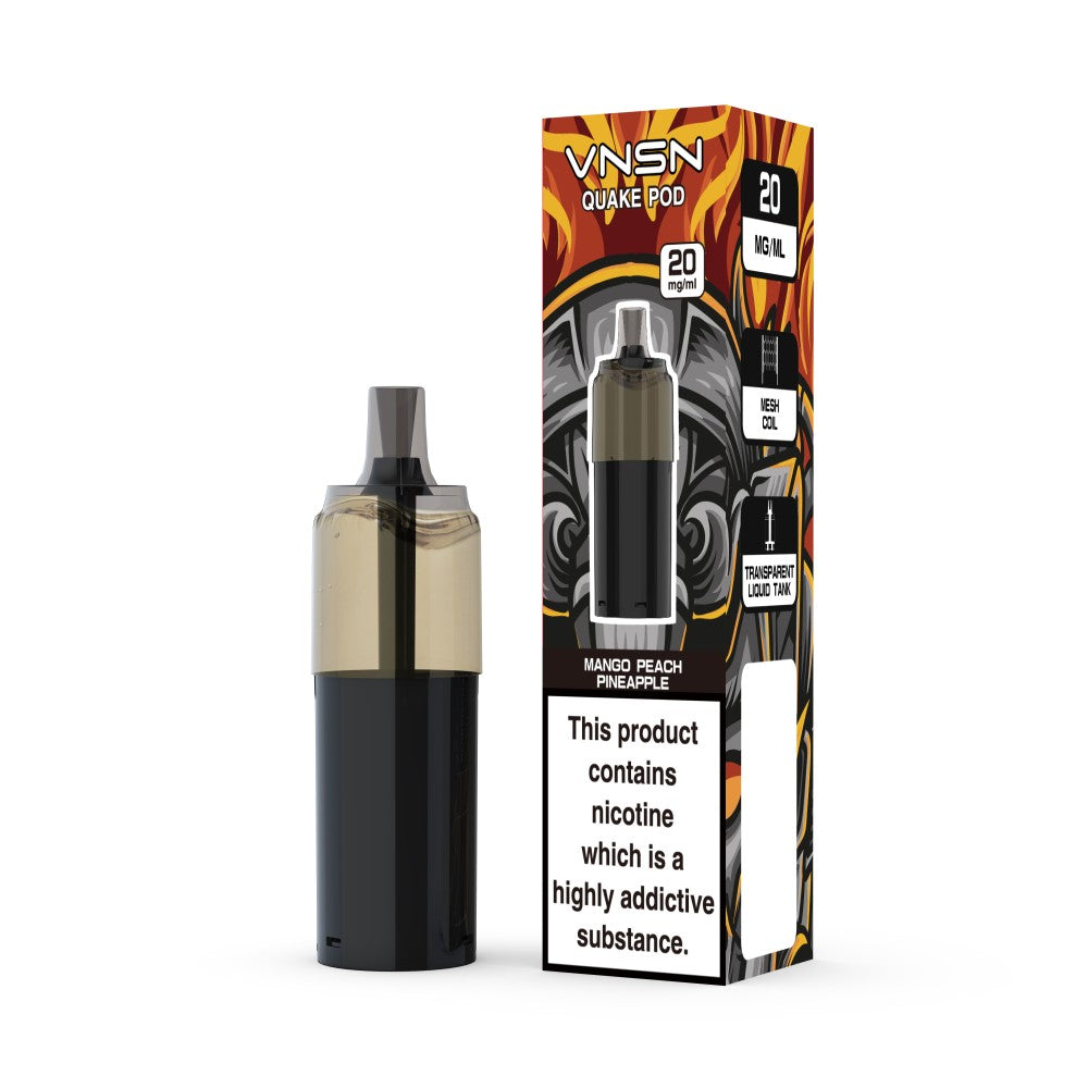 VNSN Quake 10000 Prefilled Replacement Pods Box of 5
