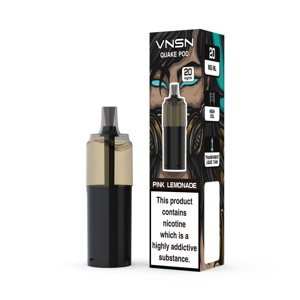 VNSN Quake 10000 Prefilled Replacement Pods Box of 5