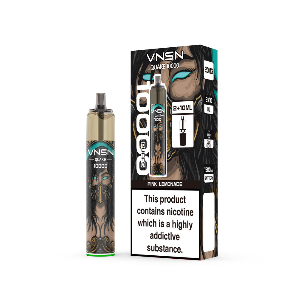 VNSN Quake 10000 Prefilled Vape Kit Box of 5