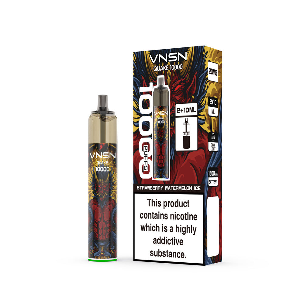 VNSN Quake 10000 Prefilled Vape Kit Box of 5