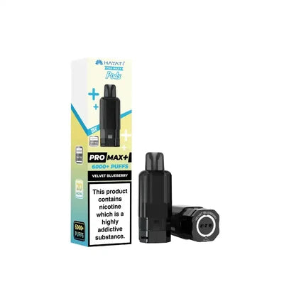 Hayati Pro Max Plus 6000 Box of 5 Pods - Prefilled Pods
