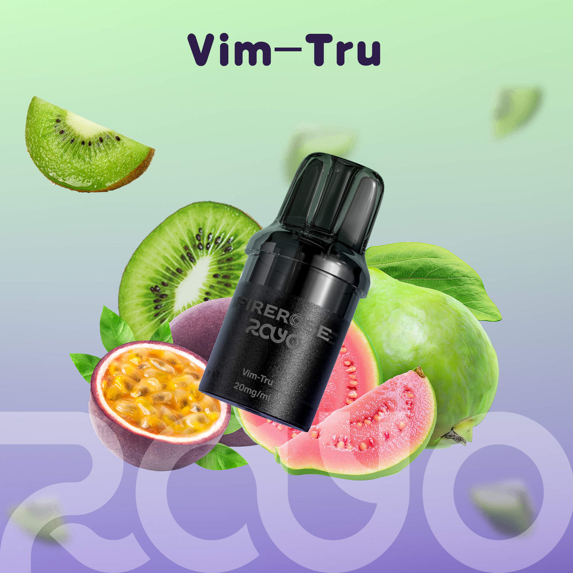 Firerose Rayo Replacement Pods - 20mg - Pack of 5(2ml+2ml)