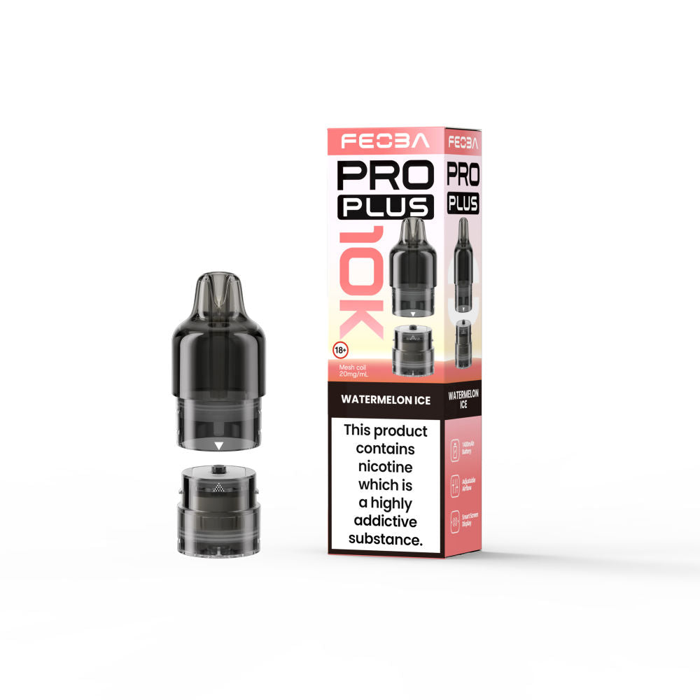 Feoba Pro Plus Replacement Vape Pods - 20mg - 5 Pack