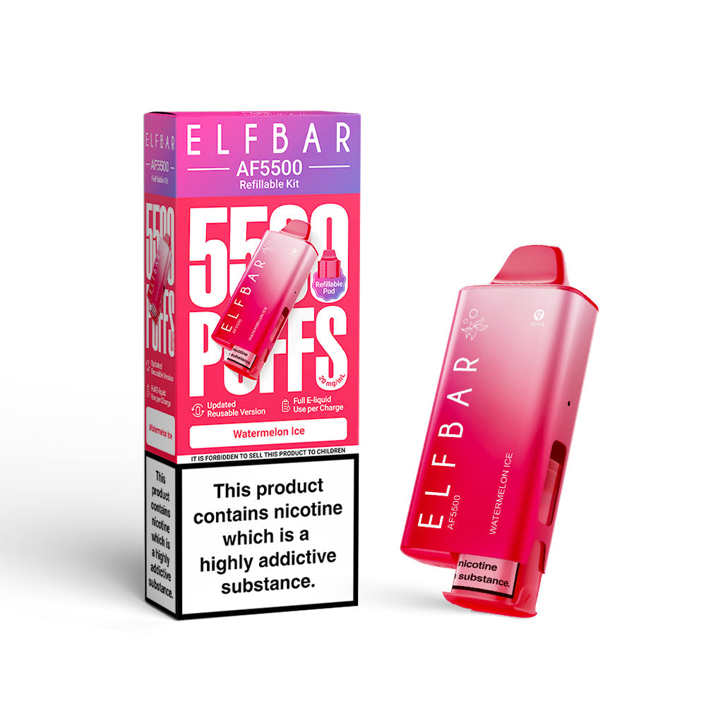 Elf Bar AF5500 Pre-Filled Vape Kit Box of 5