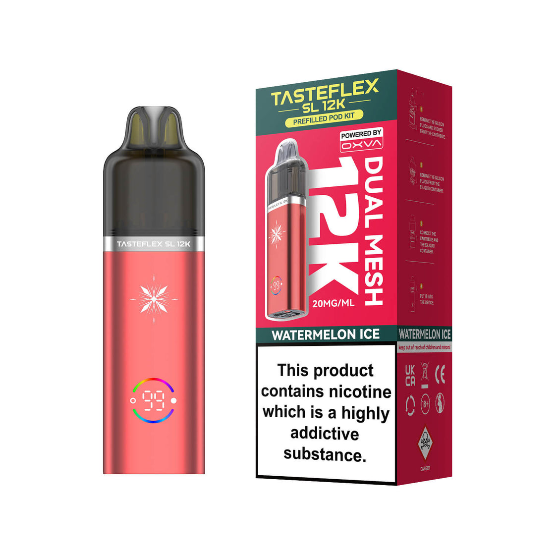 TasteFlex SL 12k Prefilled Pod Kit (Box of 5)