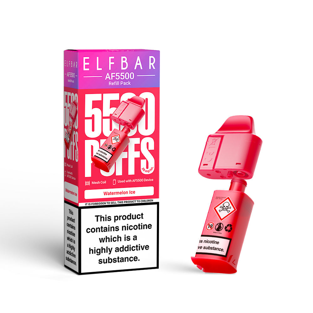 Elf Bar AF5500 Replacement Prefilled Pods Box of 5