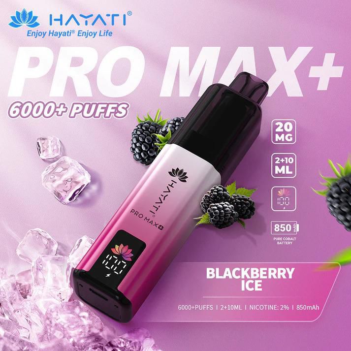Hayati Pro Max Plus 6000 Box of 5 Prefilled Pod Kit