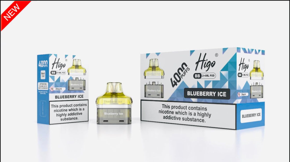 Higo BB4000 Prefilled Pods | 5-Pack