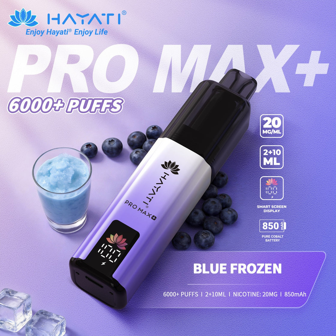 Hayati Pro Max Plus 6000 Box of 5 Prefilled Pod Kit