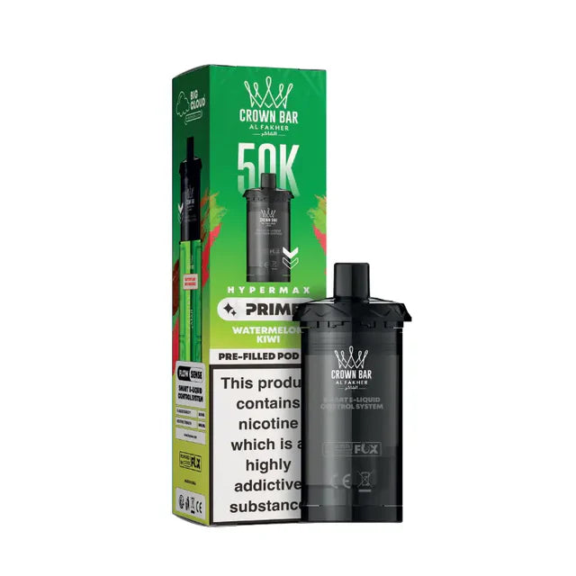 Crown Bar Al Fakher 50K Hypermax Prime Refill Pods (Box of 5)