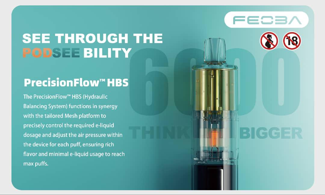 Feoba Big Bar 6000 Puffs (Box of 5)