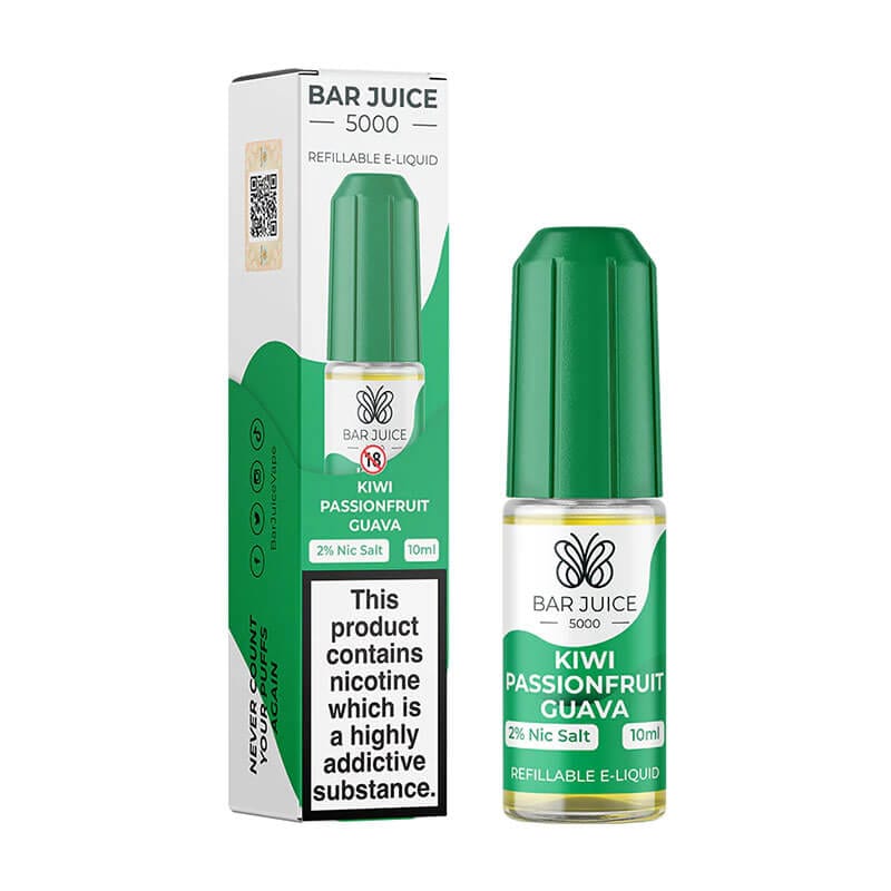 Bar Juice 5000 10ml Nic Salts E-liquids Box of 10 | 40+ Flavours Bar Juice 5000 10ml Nic Salts E-liquids Box of 10 | 40+ Flavours