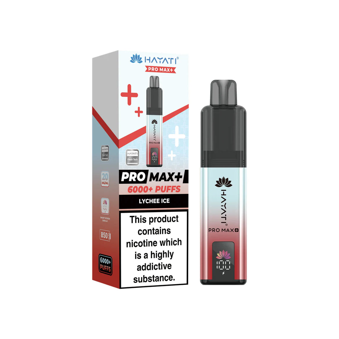 Hayati Pro Max Plus 6000 Box of 5 Prefilled Vape Kit