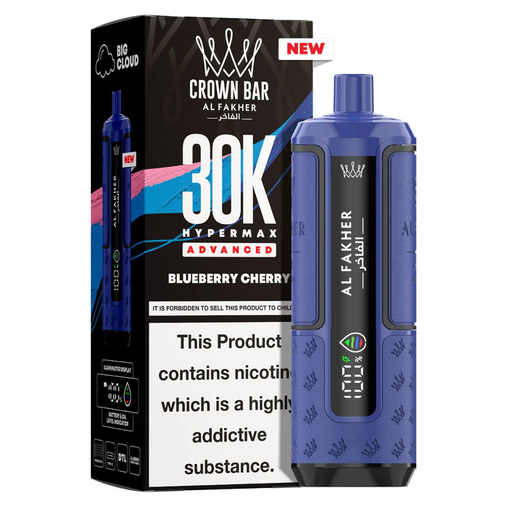 Al Fakher Crown Bar 30K Hypermax Prefilled Pod Kit (Box of 5)