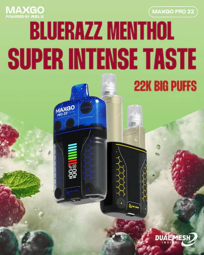 where can i buy blueberry njoy pods RELX MaxGO 33000 – Box of 5 Mega Puff Deal