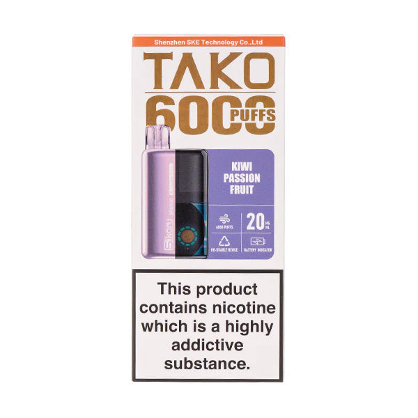 Sikary TAKO SP6000 Prefilled Pod Kit (Box of 5)