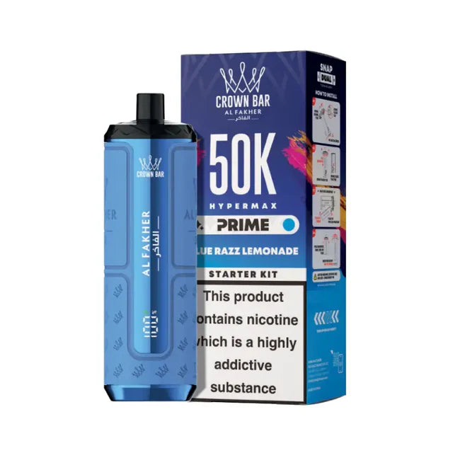 Crown Bar Al Fakher 50k Hypermax Prime Prefilled Pod Kit (Box of 5)