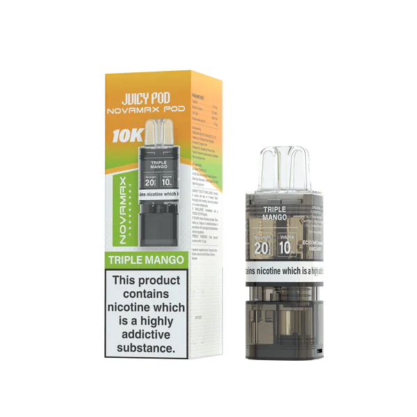 Juicy Pod NOVAMAX 10000 Prefilled Pod (Pack of 10)