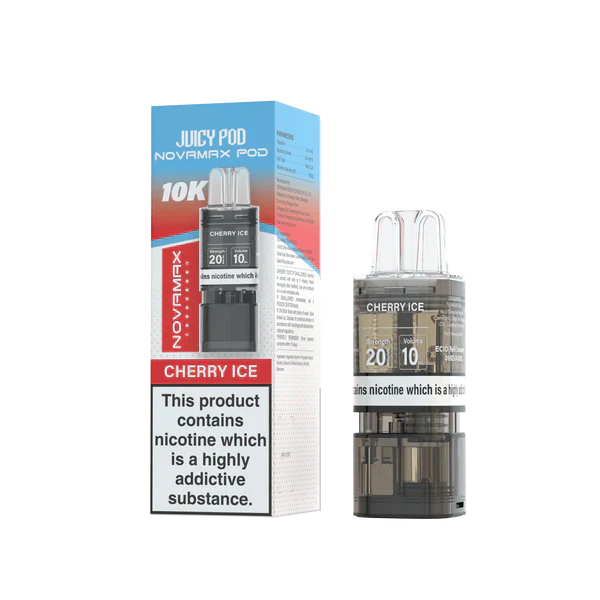 Juicy Pod NOVAMAX 10000 Prefilled Pod (Pack of 10)