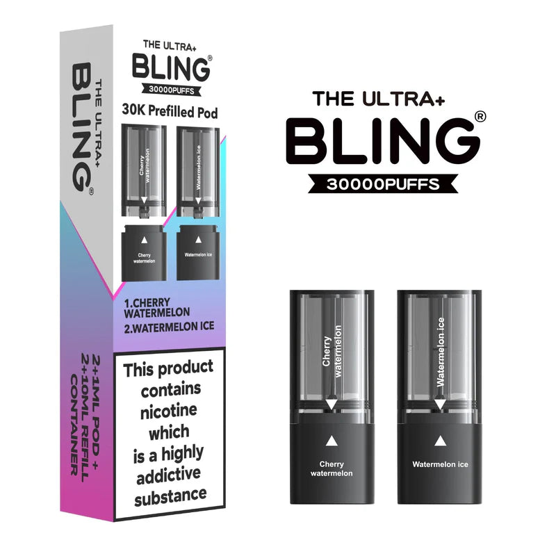 The Bling Ultra+ 30000 Pods Box of 5