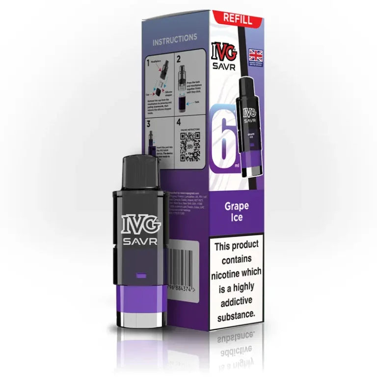 IVG SAVR Prefilled Vape Pods