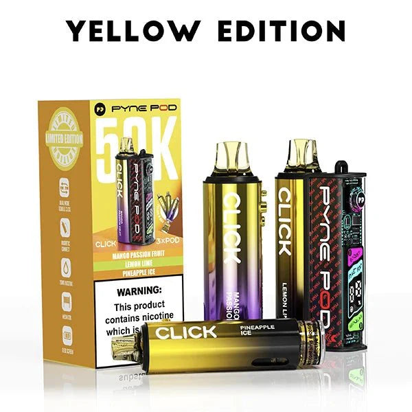Pyne Pod Click 50k Prefilled Pod Vape Kit (Box of 5)