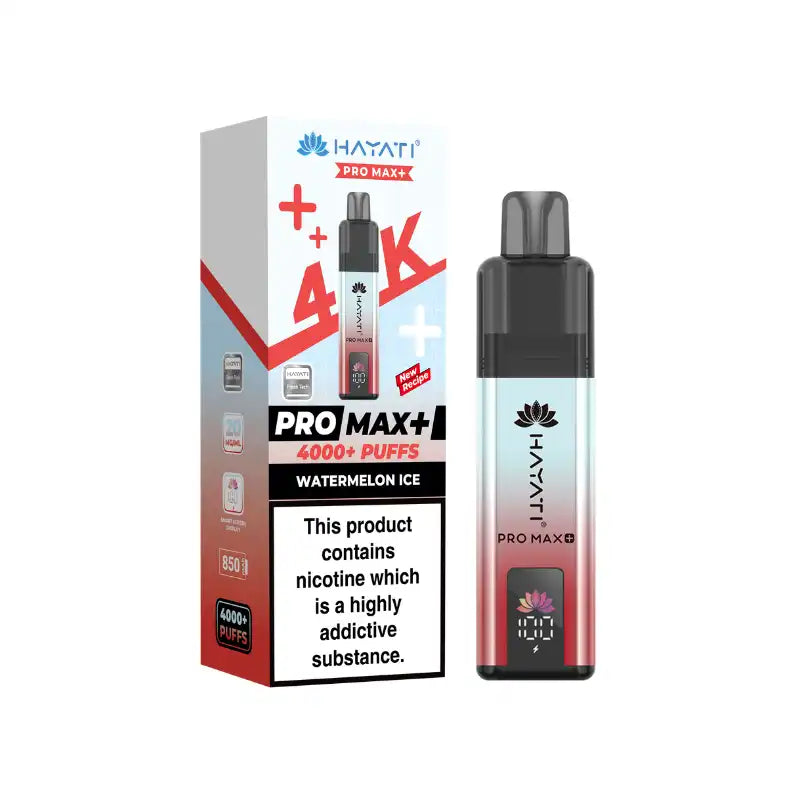 Hayati Pro Max Plus 4000 Prefilled Vape Kit (Box of 5)