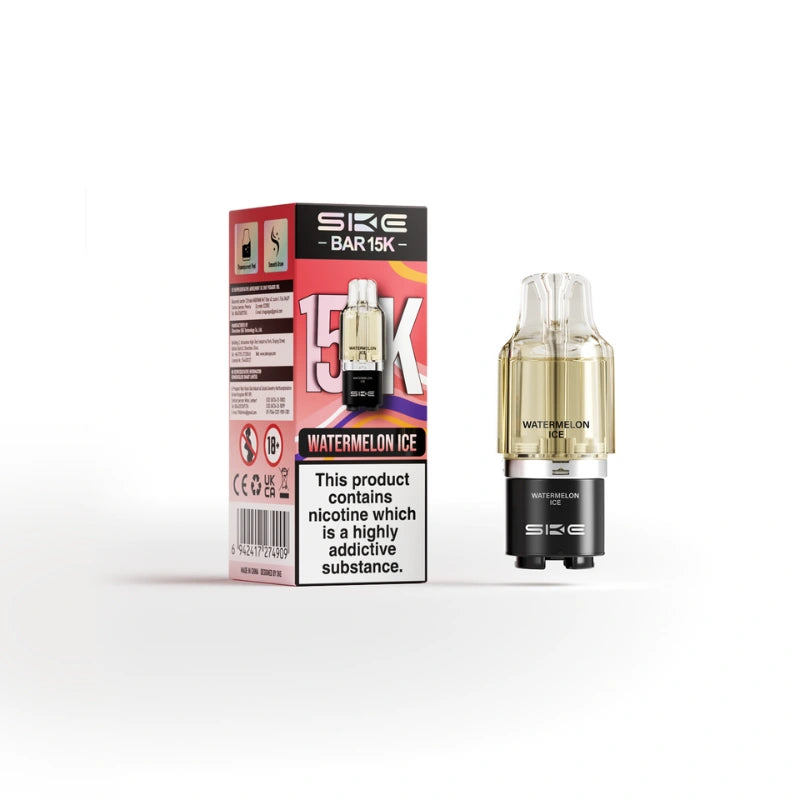 SKE Bar 15K Prefilled Pods (Box of 5)