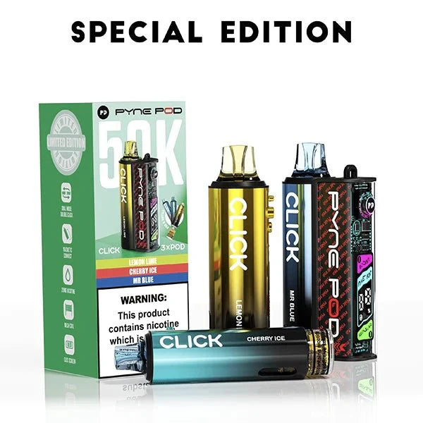 Pyne Pod Click 50k Prefilled Pod Vape Kit (Box of 5)