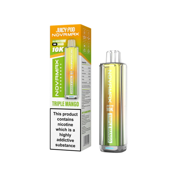Juicy Pod Novamax 10000 Prefilled Pod Kit (Pack of 5)