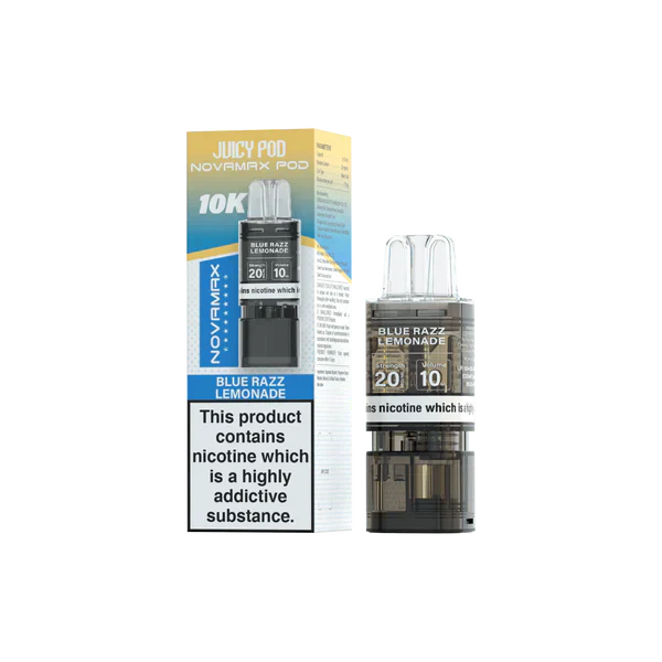 Juicy Pod NOVAMAX 10000 Prefilled Pod (Pack of 10)