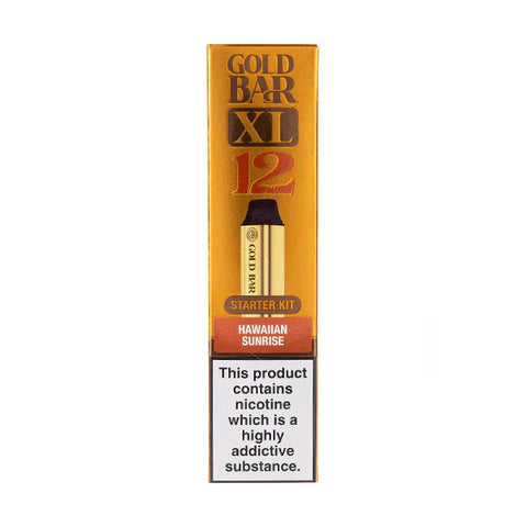 Gold Bar XL 12 Prefilled Pod Kit (Box of 5)