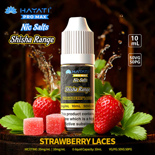 Hayati Shisha Range Nic Salts (Box of 10)
