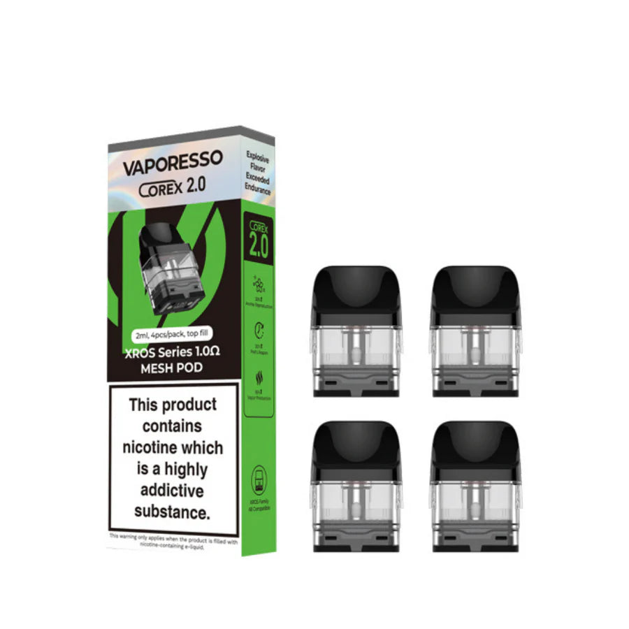 Vaporesso XROS Replacement Pods Corex 2.0 | 4 Pack