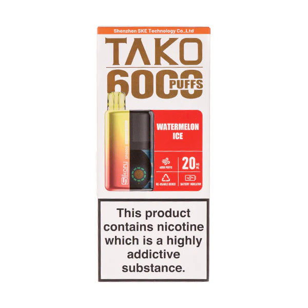Sikary TAKO SP6000 Prefilled Pod Kit (Box of 5)