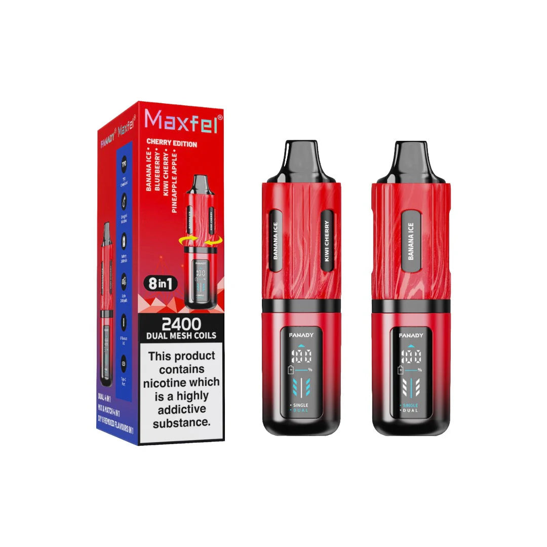 Maxfel Legend Fanady 2400 Puffs Prefilled Vape Kit (Box of 5)